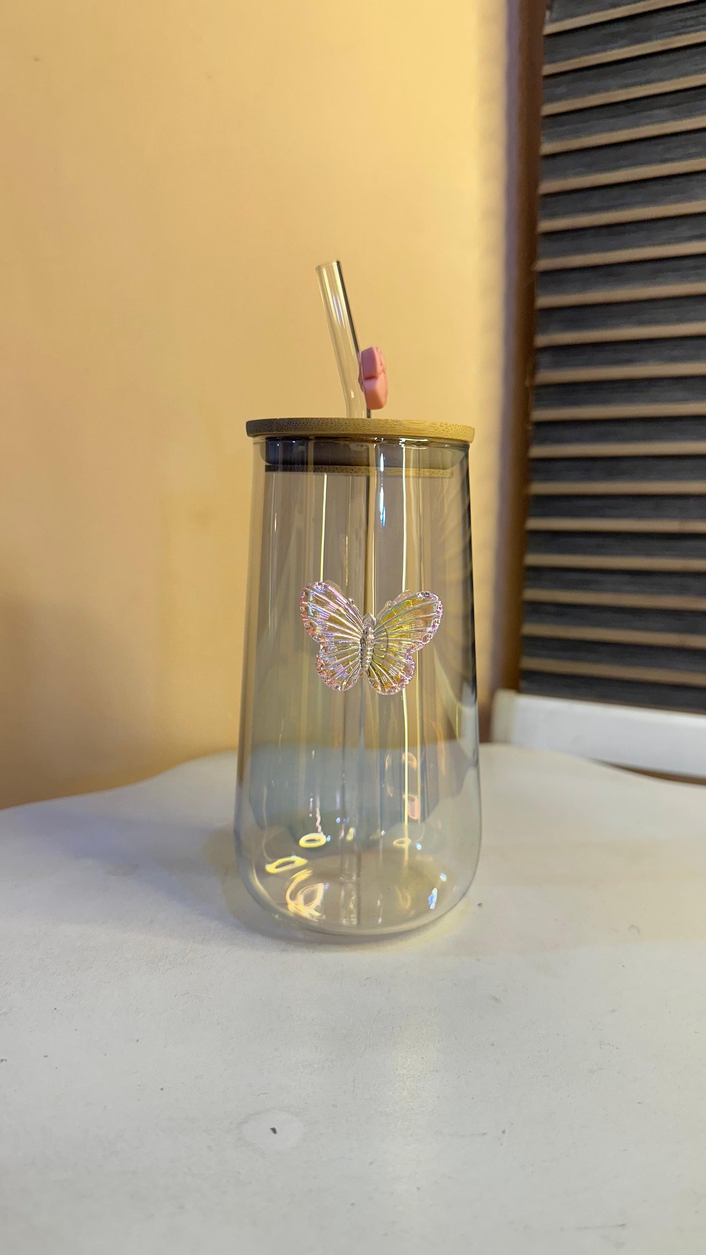 butterfly glass