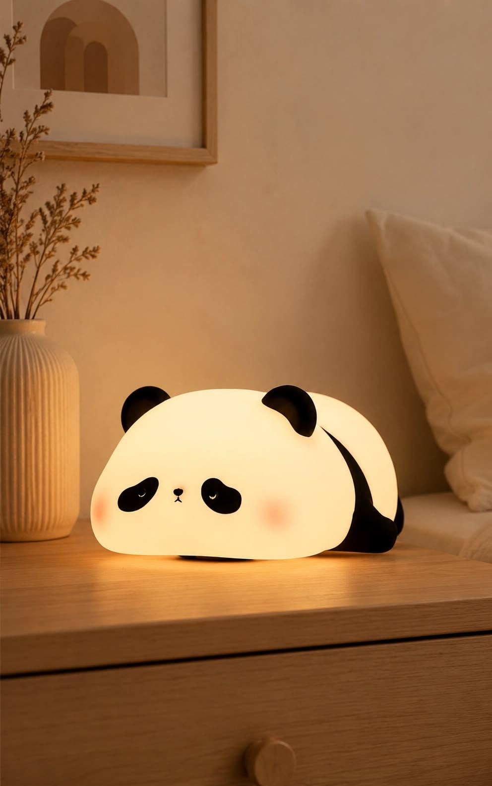 Silicone Panda Night Lamp