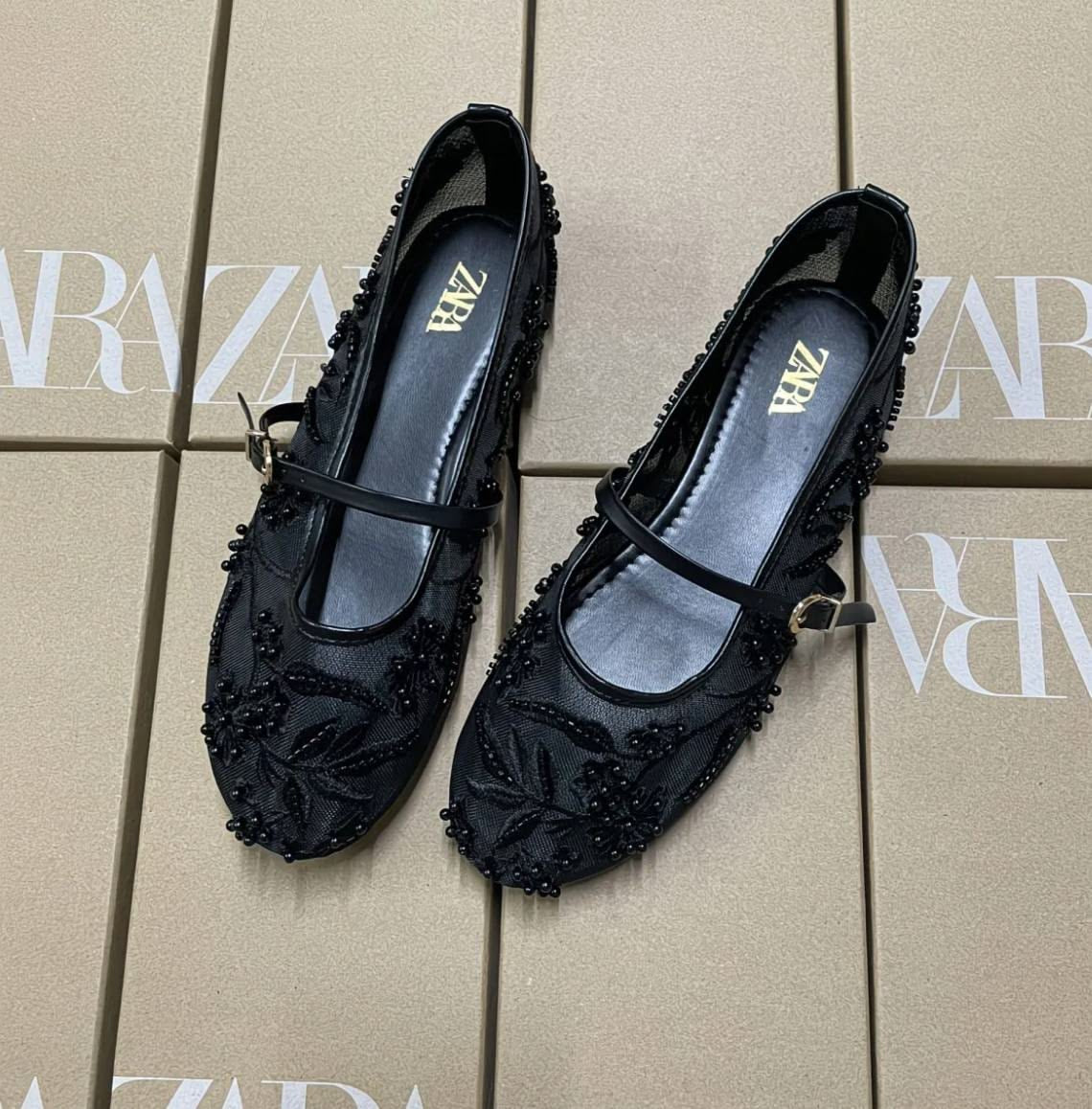 ZARA ballet flats