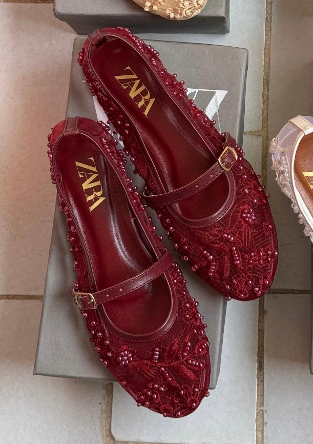 ZARA ballet flats