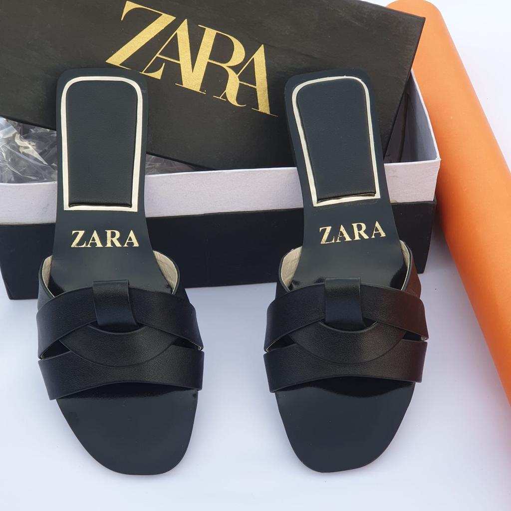 Zara Basic Flat Sandals – Comfortable Everyday Flats