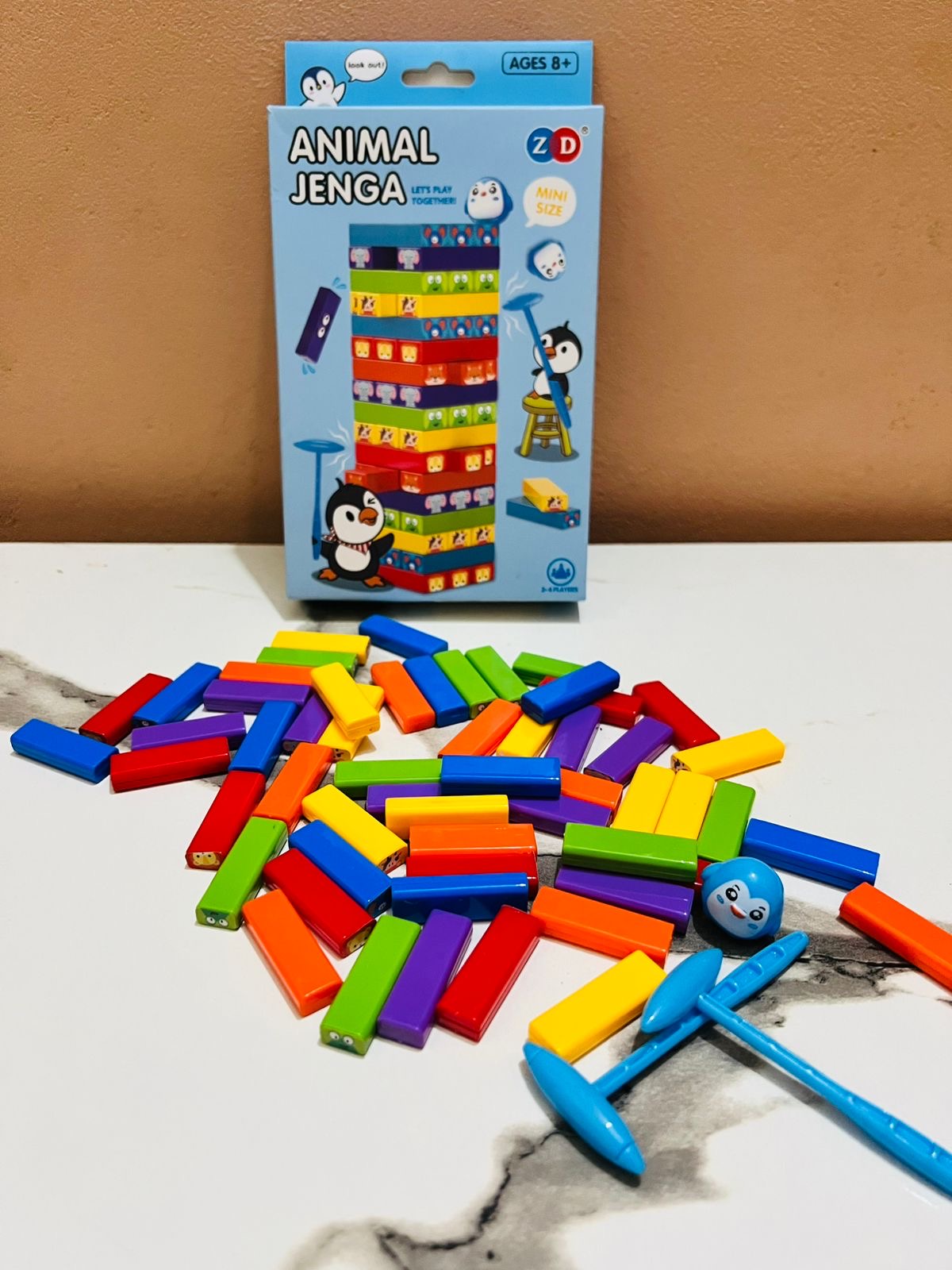 Animal Jenga Game